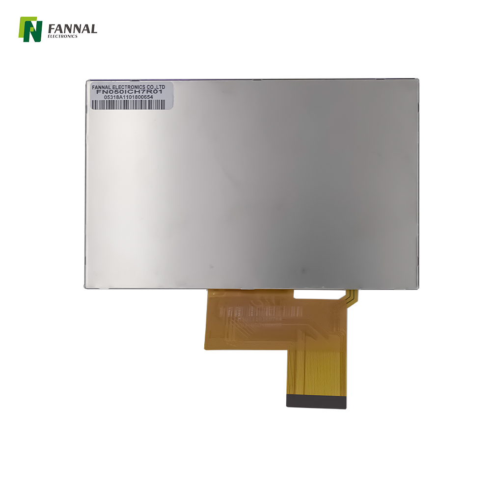 5-inch Industrial TFT LCD Resolution 800*480 Brightness 850cd/m2