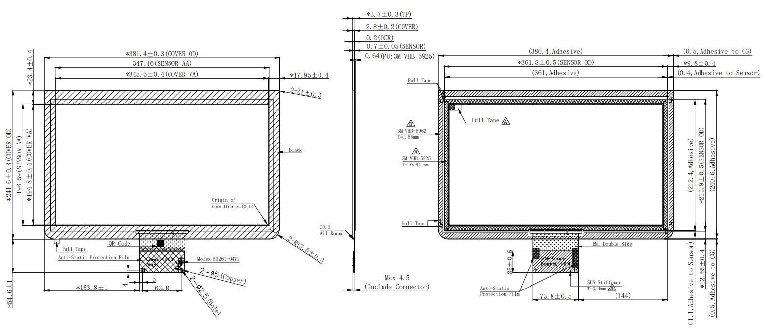 15.6 INCH PCAP