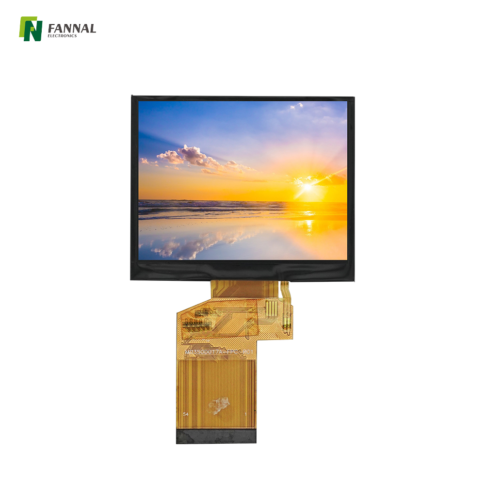 3.5-inch Industrial TFT LCD, 320x240, High Brightness , 1000cd/m2, 54PINS RGB