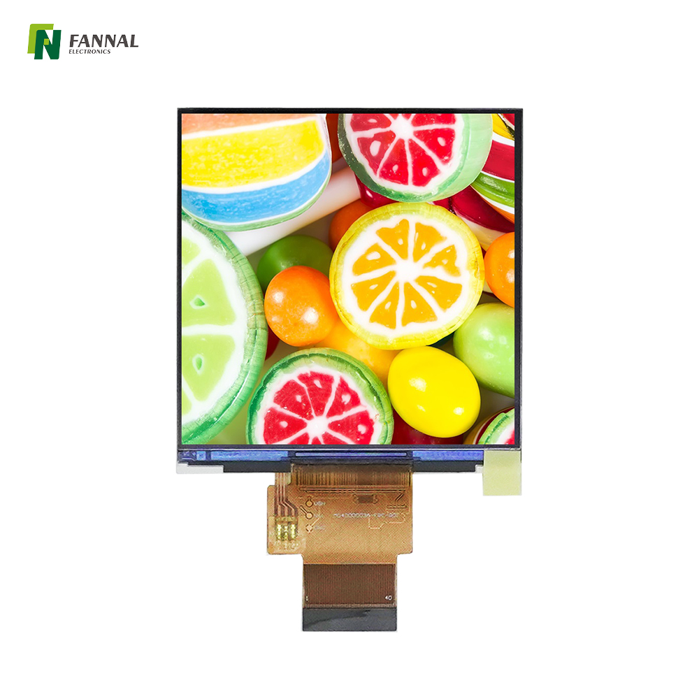 4-inch Industrial TFT LCD,480x480,400cd/m2,RGB 40