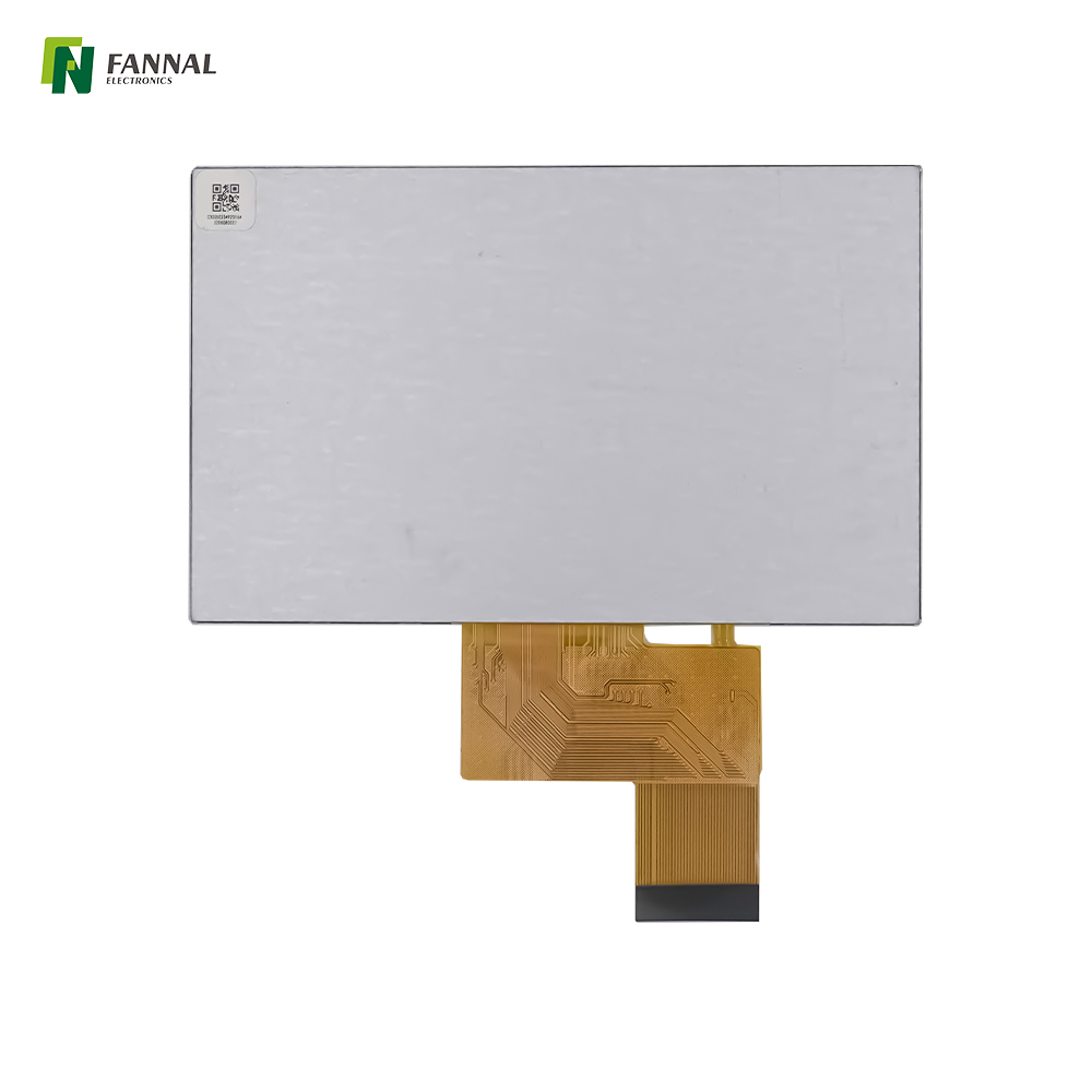 5-inch Industrial TFT LCD,800x480,500cd/m2, 40PIN RGB