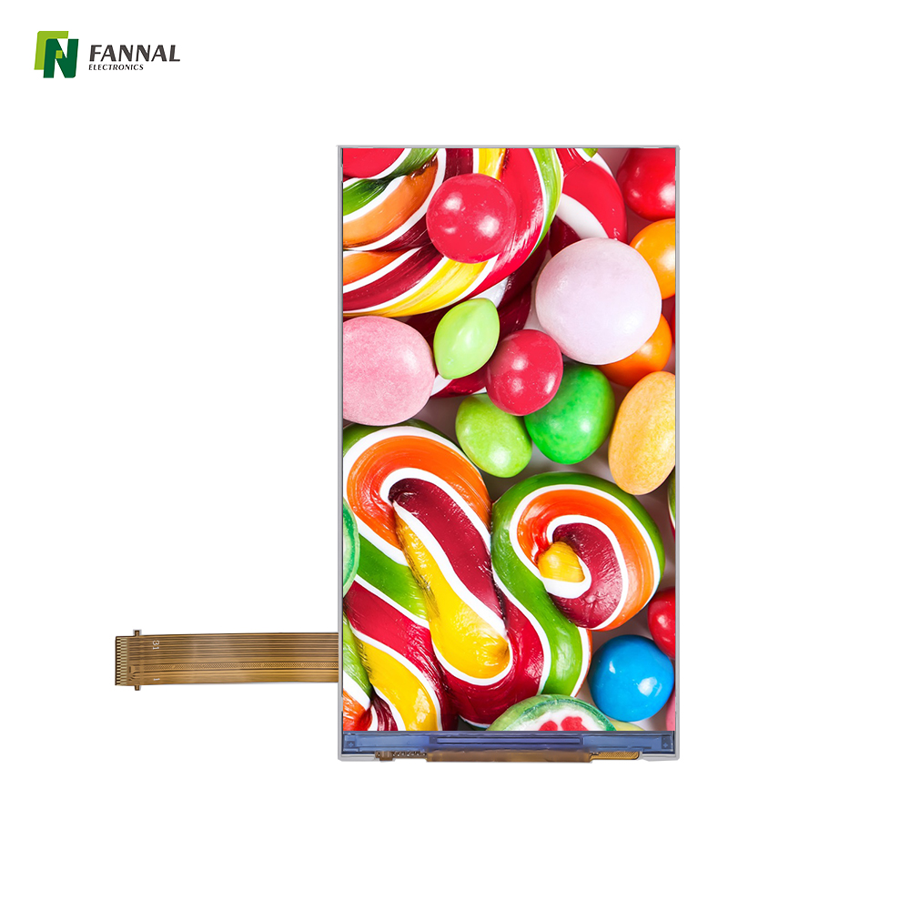 5-inch Industrial TFT LCD,720x1280,400cd/m2, 31PIN MIPI
