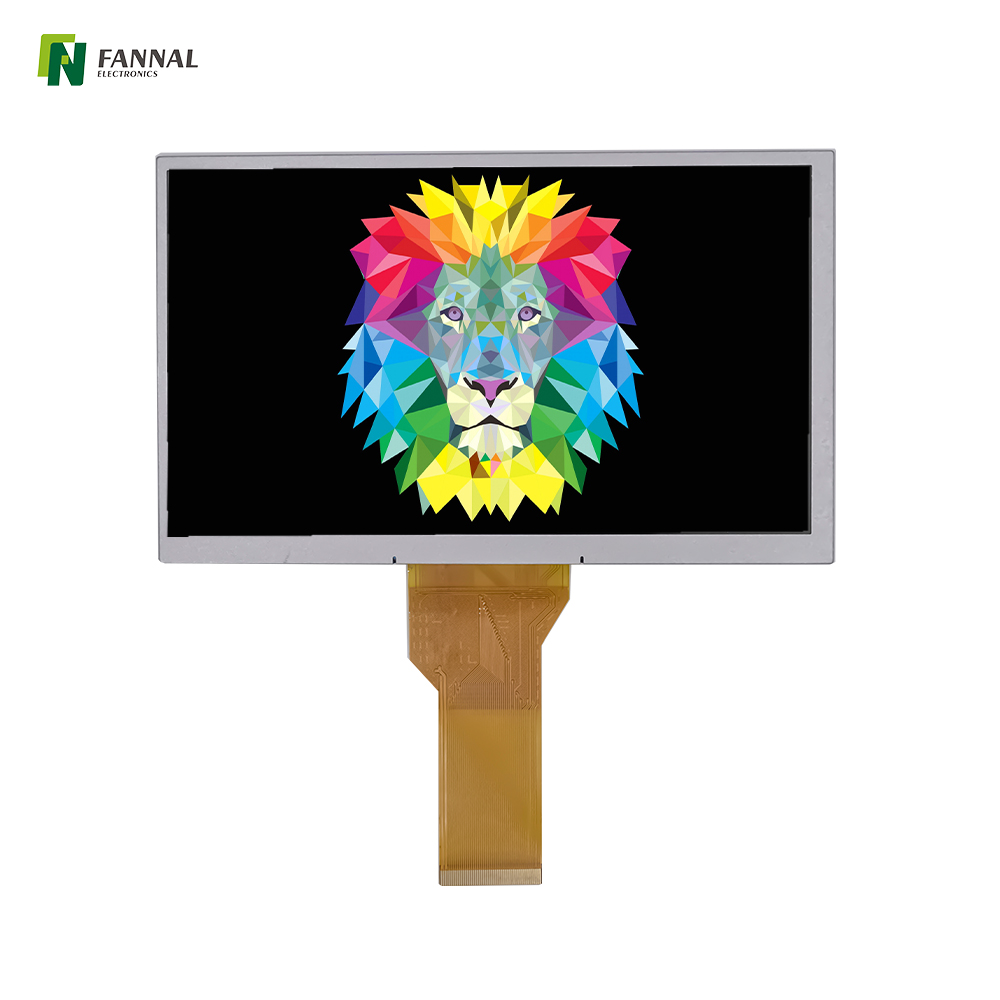 7.0-inch Industrial TFT LCD,800x480,450cd/m2,RGB 50