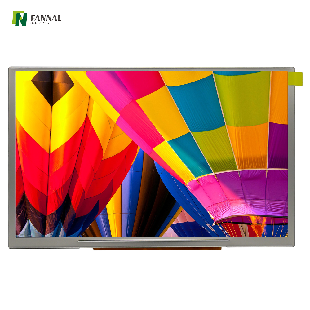 7-inch Industrial TFT LCD,800x480,400cd/m2,20PIN LVDS